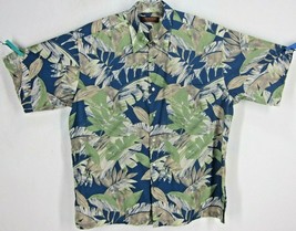 Tori Richard Men&#39;s (Xl) Button Front Floral Print Cotton Lawn Aloha Shirt Usa - £33.77 GBP
