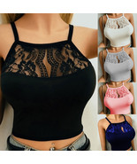 SH  Women Lace Bralette Bralet Bra Bustier Crop Top Ladies Camisole/Cami... - $9.48