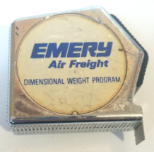 Vintage Original Emery Airfreight Metal Tape Measure - $15.83