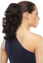 Crush Ponytail Long Curly Women&#39;s Reversible Claw Clip In Attachment EasiHair Ha - £37.22 GBP