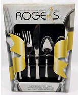 Vintage Rogers 44 Piece Stainless Tableware for 8 + Serving Pieces New I... - $547.14 MXN