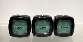 NYX Single  Eyeshadow Hypo Allergenic Lagoon Sparkle Full Size 3 pcs NEW... - $274.86 MXN