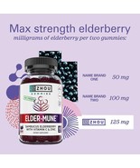 Sambucus Elderberry Gummies with Zinc and Vitamin C Immune Support 60 Gu... - €14,17 EUR