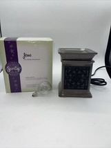 Scentsy Wax Oil Warmer Burner Dsw Jane Wrought Iron Rustic Retired Ex. Condition - £19.14 GBP