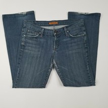 James Cured By Seun Womens Jeans Size 30 Bootcut Medium Wash Denim Mid Rise - £7.90 GBP