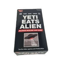 Yeti Eats Alien Party Card Game Hilarious Headlines Creation Game Adult Funny - $12.94