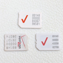 Verizon SIM Card Nano SIM for Testing Activation Bypass Only - $3.29