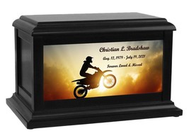 Dirt Bike Rider Cremation Urn - £204.59 GBP