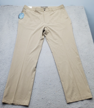 Greg Norman Golf Chino Pants Mens 40x32 Brown Play Dry ML75 MicroLux Per... - $29.41