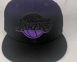 Los Angeles Lakers New Era 59FIFTY NBA Black/Purple Logo Fitted 71/4 - £15.92 GBP