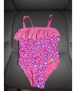 NEONTIDE LEOPARD PRINT One Piece SWIMMING SUIT SIZE 2 GIRL&#39;S - £16.55 GBP
