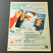 VTG Retro 1983 Kraft from Parkay Margarine Holiday Puzzle Print Ad Coupon - £15.01 GBP