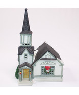 Lemax Hearthside Village Porcelain 1994 Church Christmas Village Collection - $17.34