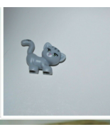 Lego Minifigure Pet Animal Grey Cat Kitten (with stripes) 1.5cm Minifig - $134.57 MXN