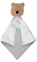 Disney Baby Winnie The Pooh White/Gray Security Blanket (a) - $69.29