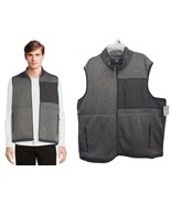 George Men&#39;s Sherpa Sweater Fleece Vest Gray 3XL NWT - £15.97 GBP