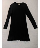 Coldwater Creek Womens Dress Made In Usa Size L Acrylic Black - £19.60 GBP