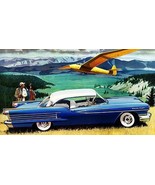 1958 Oldsmobile Dynamic 88 Holiday Coupe - Promotional Advertising Poster - $32.99