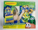 13 x 32” VeggieTales Advent Calendar Christmas Cloth Plush Countdown Nat... - £39.30 GBP
