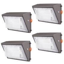 VEVOR 4PCs LED Wall Pack Lights, 120W 11000LM, 5000K Commercial Outdoor ... - £191.56 GBP