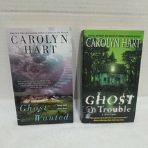 Lot of 2 Carolyn Hart books A Bailey Ruth Ghost Novel: Ghost in Trouble, Ghost W - £7.80 GBP