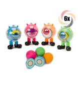 6x Monsters Kidsmania I.C.U. Cyclops Monster Jawbreakers Assorted Candy ... - £16.54 GBP