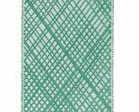 ILARIA.I TP2014 Tischdecke Baumwolle Handgefertigt Grün Größe 63CM X 94CM - $114.62
