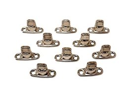 (10 Pack) Stainless Steel Military Canvas Twist Connector Fastener, NO S... - $461.27 MXN