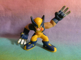 2008 Hasbro Wolverine Marvel X-Men Super Hero Squad Figure - as is very scraped - £1.43 GBP