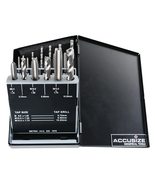 Accusize Industrial Tools Metric 18 Pc H.S.S. Tap and Drill Set, 0001-0052 - $51.99