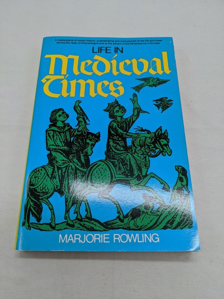 Life In Medieval Times Book Marjorie Rowling - $6.92