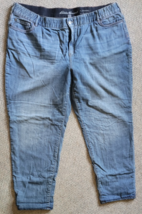Womens Eddie Bauer Blue Jeans Size 24W Boyfriend Fit Relaxed Leg Casual ... - $21.99