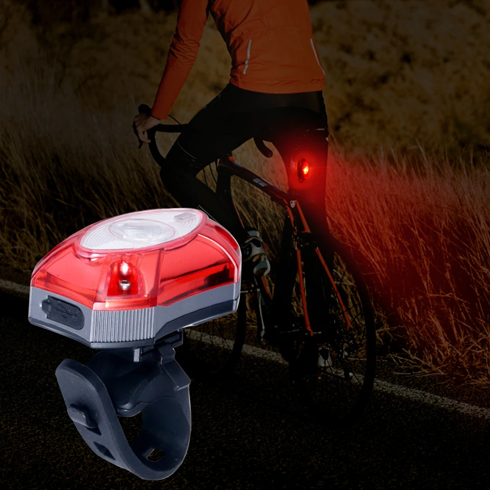 Bike Tail Light USB Rechargeable Waterproof 3 Modes Night Cycling Rear Warning L - $90.12