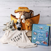 Heaven Sent: Noah&#39;s Ark Newborn Gift Crate - £116.57 GBP