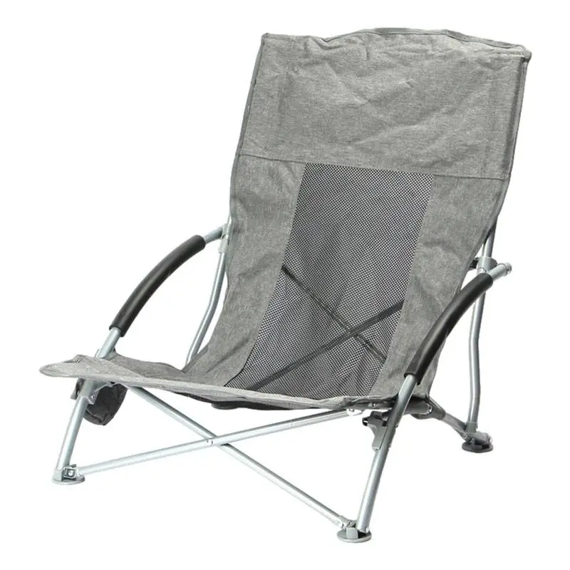Low Camping Chair Folding Beach Chairs Lawn Chairs For Concerts Lightweight - £75.32 GBP+