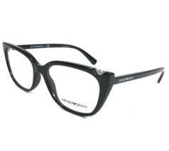 Emporio Armani Eyeglasses Frames EA 3109 5017 Black Silver Full Rim 52-1... - £51.30 GBP