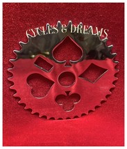 Ridable Custom Laser Cut Stainless Steel Card Design Sprocket For 20-26&quot; Bike - £52.69 GBP