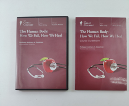 THE GREAT COURSES The Human Body: How We Fail, How We Heal DVD &amp; Guidebook - £7.80 GBP