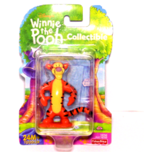 VTG Disney Winnie The Pooh 3” Tigger Collectible Figure 2000 NEW Fisher-... - $7.91