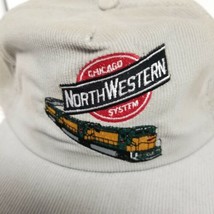 Vintage Chicago Northwestern System Railroad Corduroy Hat, Discolored, READ DESC - £9.45 GBP