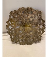 Royal Limited Silverplated Expandable Trivet Scrolls and Flowers 8&quot; To 1... - $13.70 CAD