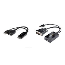 StarTech.com 4K 30Hz HDMI to DisplayPort Video Adapter w/ USB Power - 6 ... - £55.65 GBP