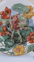 2 Heinrich Villeroy & Boch Plates Fairies of the Fields and Flowers - Nasturtium image 3