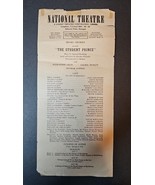 March 11th 1945 National Theatre Playbill -MESSRS SHUBERT- The Student P... - $904.06 MXN