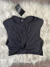 SHEIN Sxy Plunging Neck Twist Front Tee Size XS - $5.93