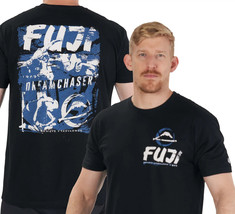 New Fuji Sports Dream Chaser BJJ Jiu-Jitsu T-Shirt T Tee Shirt - Black - £22.32 GBP