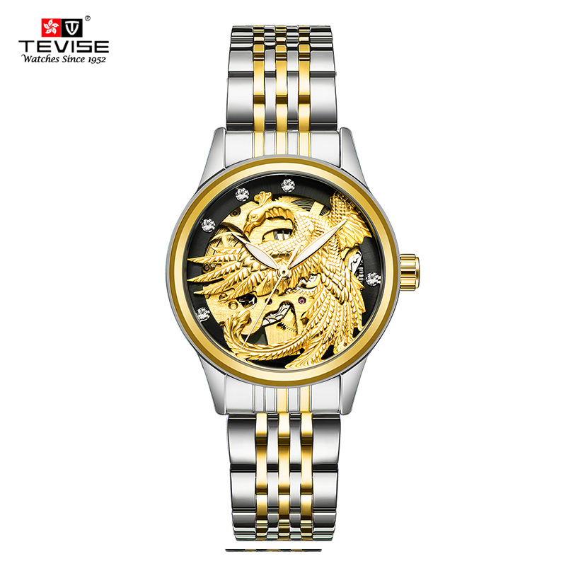 Primary image for Luminous Watch Automatic Mechanical Watch Women's Dragon And Phoenix Couple Mech