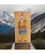All Night Media Gladys&#39;s Birthday Wood Mounted Rubber Stamp 954G Janet C... - €7,67 EUR