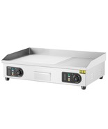 VEVOR Commercial Electric Griddle, 2800W Countertop Half-Flat Top Grill,... - €313,79 EUR
