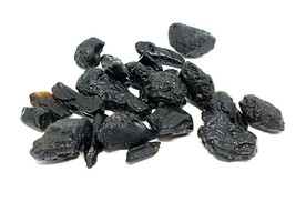 Météorite Polie 15-20mm x 5-10mm Haute Vibration Tektite Psychic Crown A... - £6.93 GBP